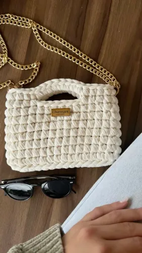 Bolsas de crochê