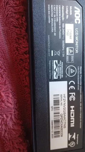 Monitor AOC 27? 165Hz IPS 1ms
