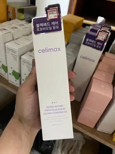 Óleo de Limpeza Facial Celimax Derma Nature Fresh Blackhead Jojoba Cleansing Oil 150ml