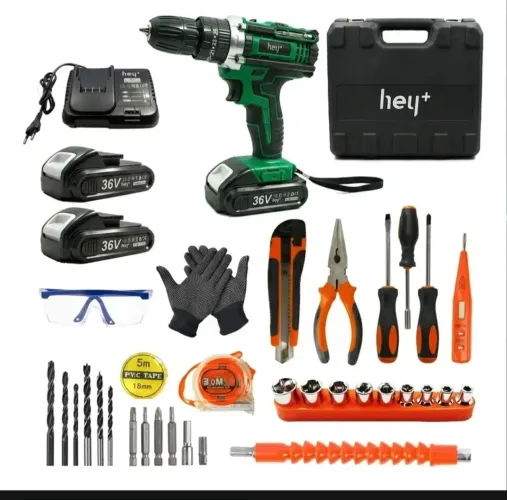 Excelente kit parafusadeira