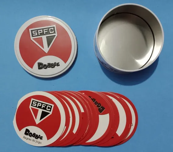 Jogo Dobble São Paulo FC - com 50 cartas de jogo 