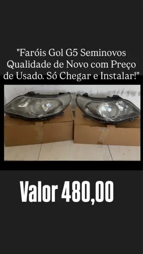 Faróis do gol G5