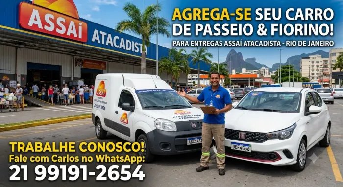 Agrego Fiorino e Passeio para Zona Norte