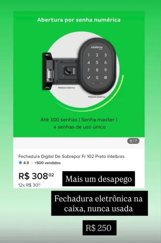 Fechadura eletrônica