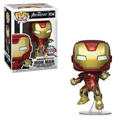 Funko Pop Iron Man #634 Gamerverse Special Edition - Marvel Avengers