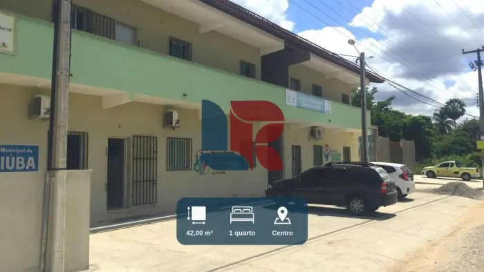 Apartamento com 1 dormitório para alugar, 42 m² por R$ 350,01/mês - Centro - Guaiúba/CE