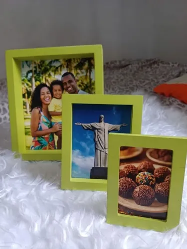 3 porta retrato por 20 reais