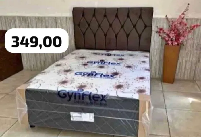 Cama box casal hoje