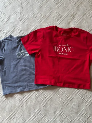 conjunto dois croppeds novos de marca