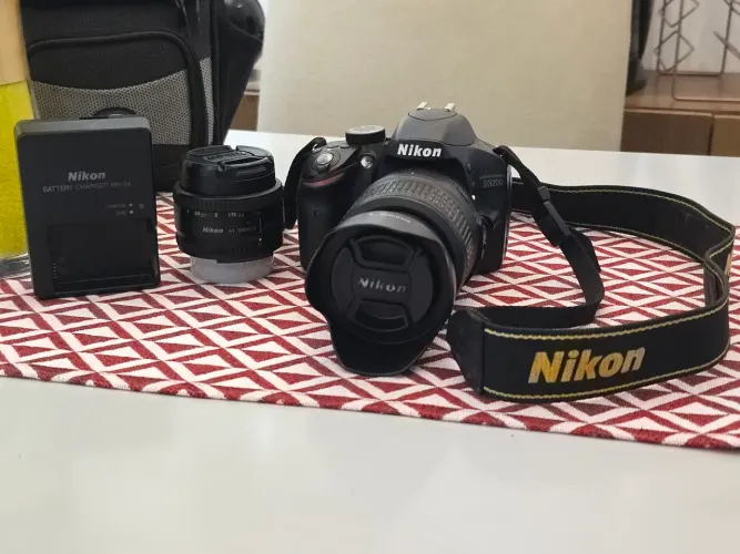 Nikon D3200 em perfeito estado de funcionamento