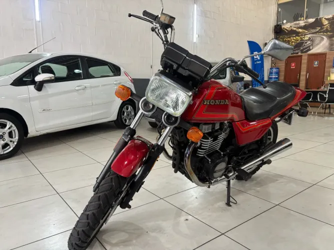 Cb 450 placa preta 1985