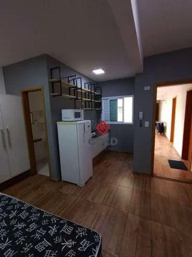 Kitnet com 1 dormitório para alugar, 23 m² por R$ 1.550/mês - Bangu - Santo André/SP