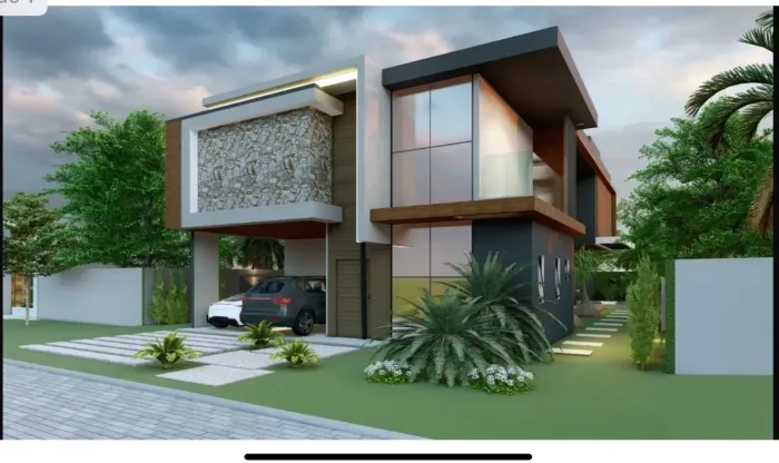 Condomínio Alphaville Ceará  Casa Duplex no Eusébio com 5 Suítes - TR234072 ESB- 34319