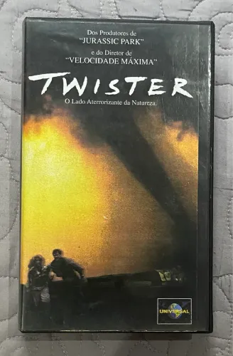 FILME EM VHS TWISTER DUBLADO
