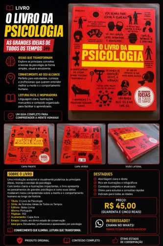 Livro de Psicologia ? Excelente Estado | R$ 45,00