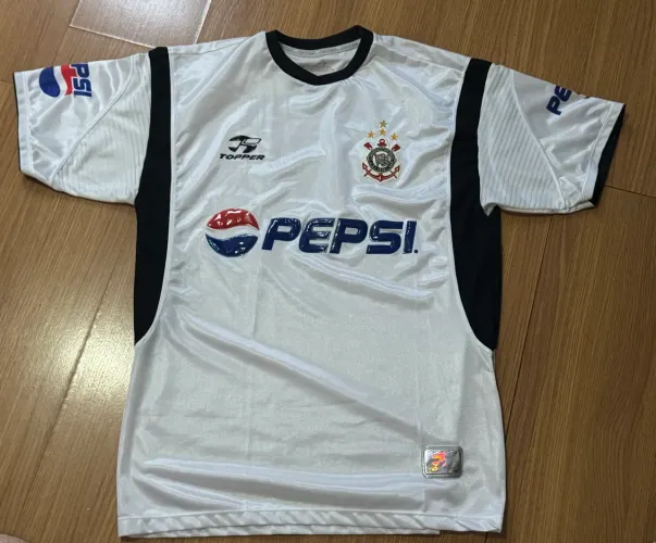 Camisa Corinthians 2002 Pepsi topper original #7