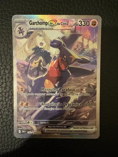 Garchomp da Cintia (232/182) arte rara NM