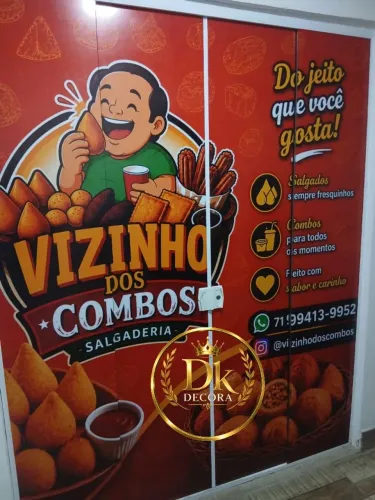 Adesivo Personalizado Porta 