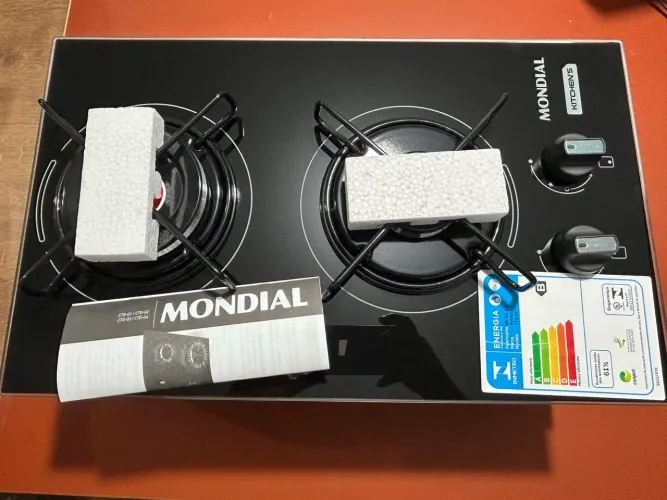 Cooktop 2 bocas a gás