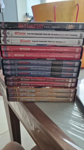 DVD GREYS ANATOMY, Temporada 1 a 5
