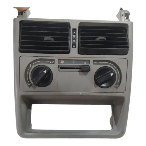 Moldura Painel Central Comando Ar Fiat Uno Mille 2005 Origin