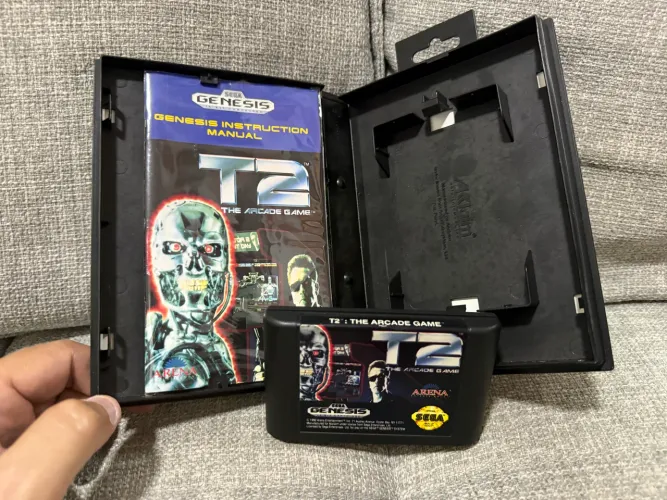 T2 - The Arcade Game - Sega Genesis - Original