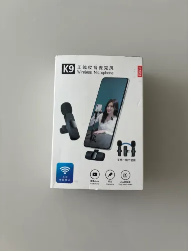 Microfone sem fio Influencer para IPhone 