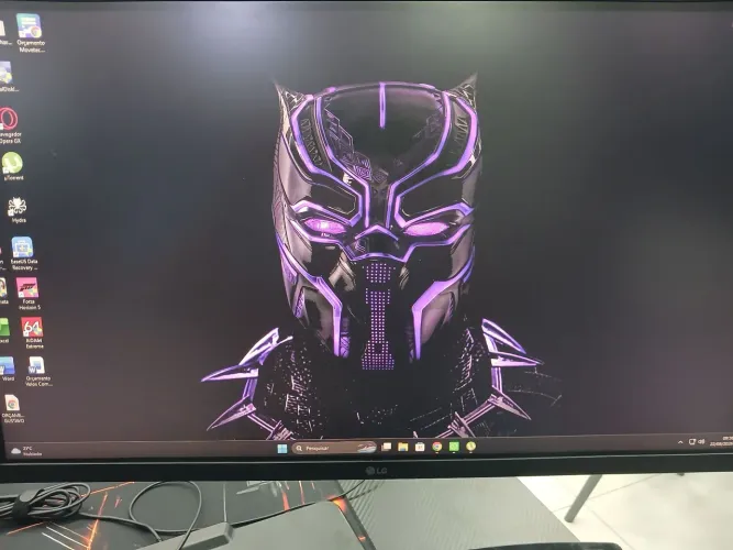 monitor 27 lg ultragear com suporte pistão