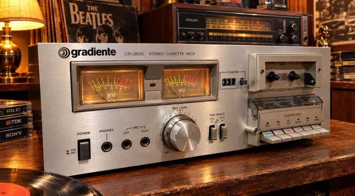 Tape deck cd 2600 primeira versão top
