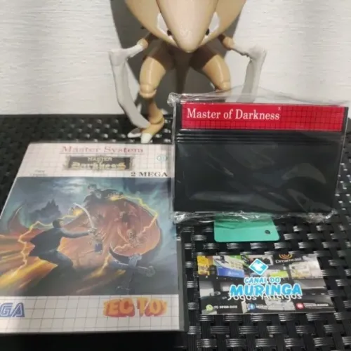 Master of Darkness - Master System - Tectoy - repro - Caixa de locadora