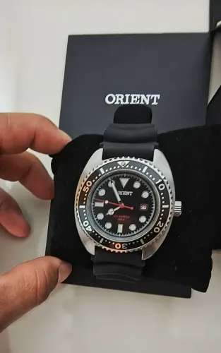 Relógio orient solatec original zero com nota fiscal passo cartão com taxa da maquininha.