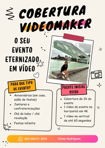 Cobertura Videomaker de Eventos