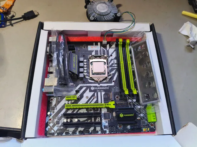Kit Placa Mãe Gamer H97-ZD3 - Com I3 4160 - Com Cooler - Funcionando Perfeitamente 