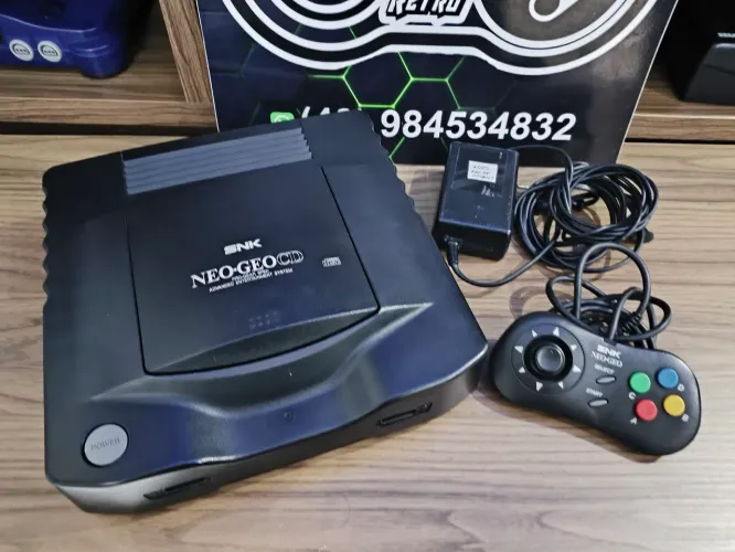 Neo Geo Cd com SD Loader