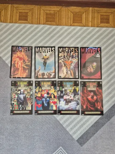 Lote HQ Alex Ross (Marvels / Reino do Amanhã) (8 edições)