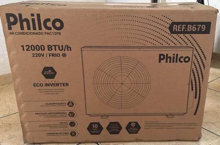 Condensadora (unidade externa ar condicionado) Philco 12000 BTU PAC12FB