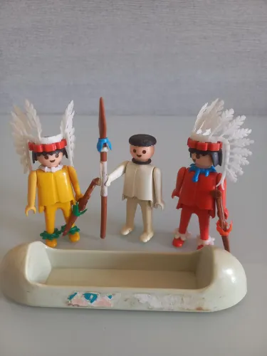 Playmobil trol lote índios 
