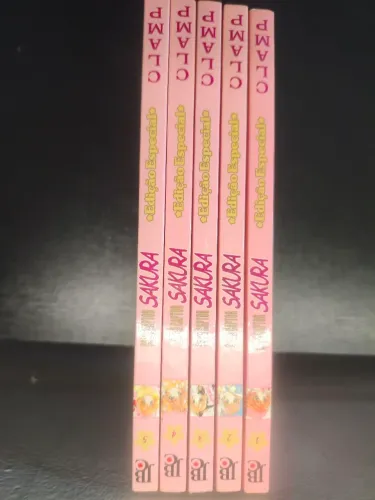 Mangas Sakura card captors 1 ao 5
