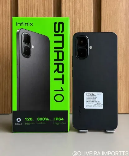 INFINIX SMART 10 256GB - Lacrado 1 ano de Garantia