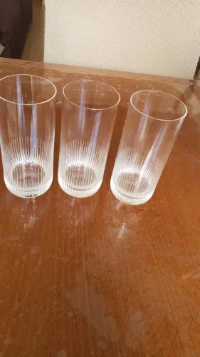 Jogo de 6 copos em cristal strass