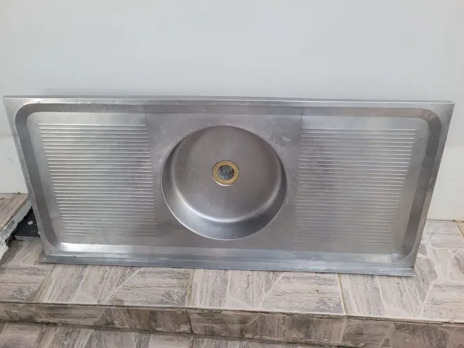Pia INOX cozinha 120cm