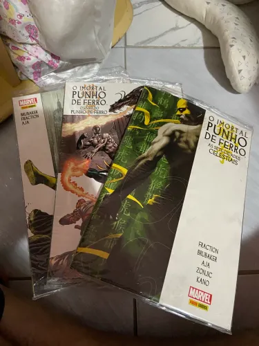 HQs do Punho de Ferro vol 1 ao 3 