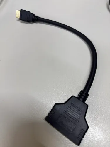 Duplicador cabo hdmi splitter em Y