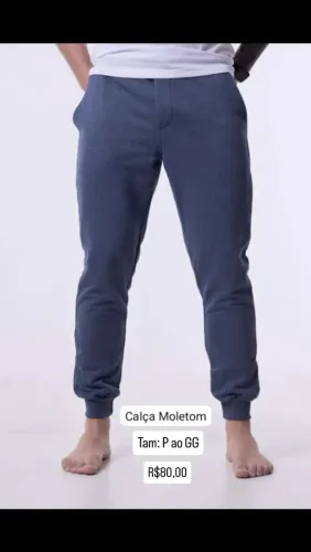 Calça Moletom Adulto