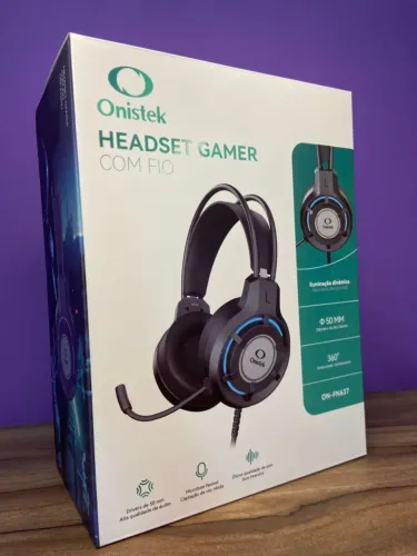 fone de ouvido Headset Gamer com Fio Onistek ON-FN637 an2