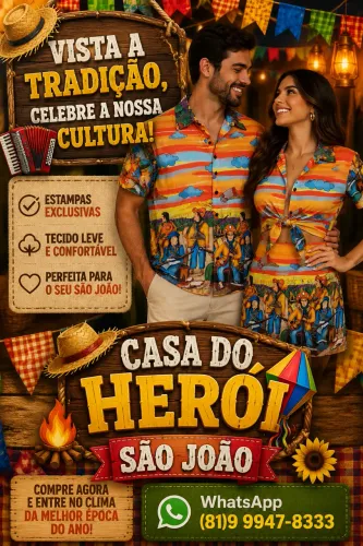Camisa cangaçeiros  são João 