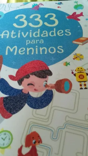 333 ATIVIDADES PARA MENINOS COLORIR R$ 24,99
