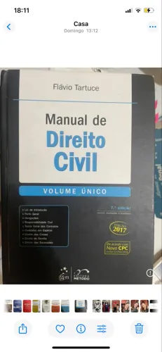 Manual de direito civil volume único - Tartuce