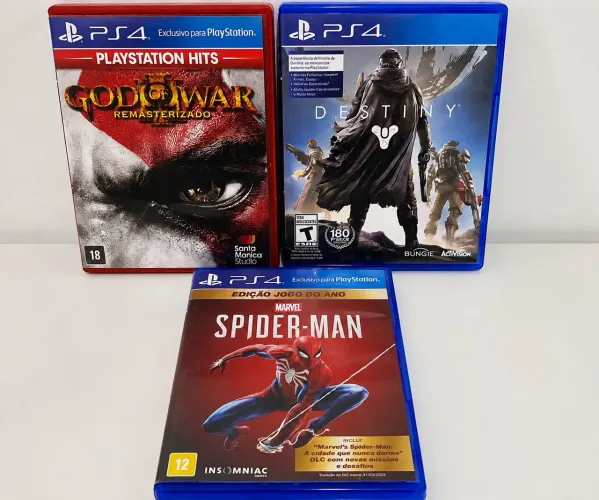 Vendo jogos pra ps4
