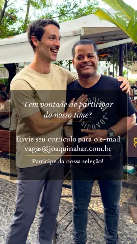 Vagas de emprego no restaurante Joaquina